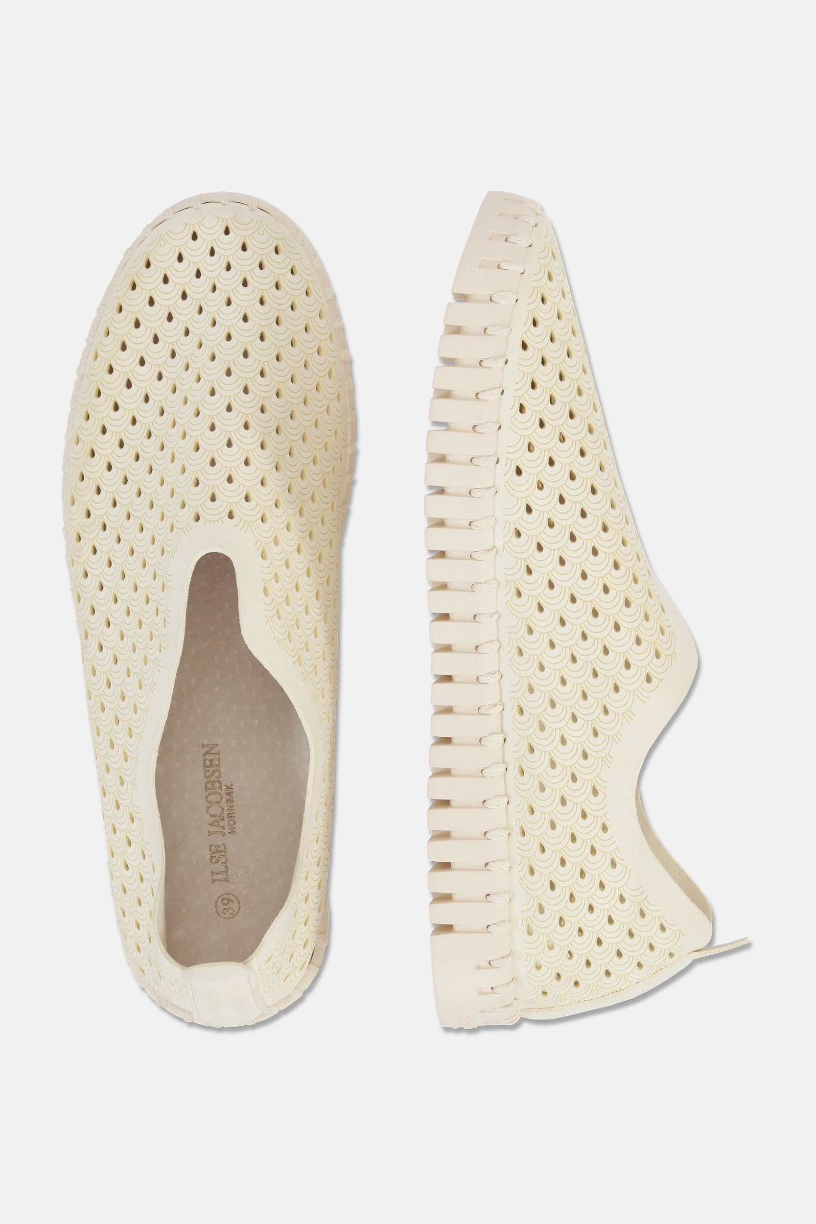 Instappers TULIP3275 beige zool - 121 Milk Creme | Milk Creme | Shoes | Ilse Jacobsen