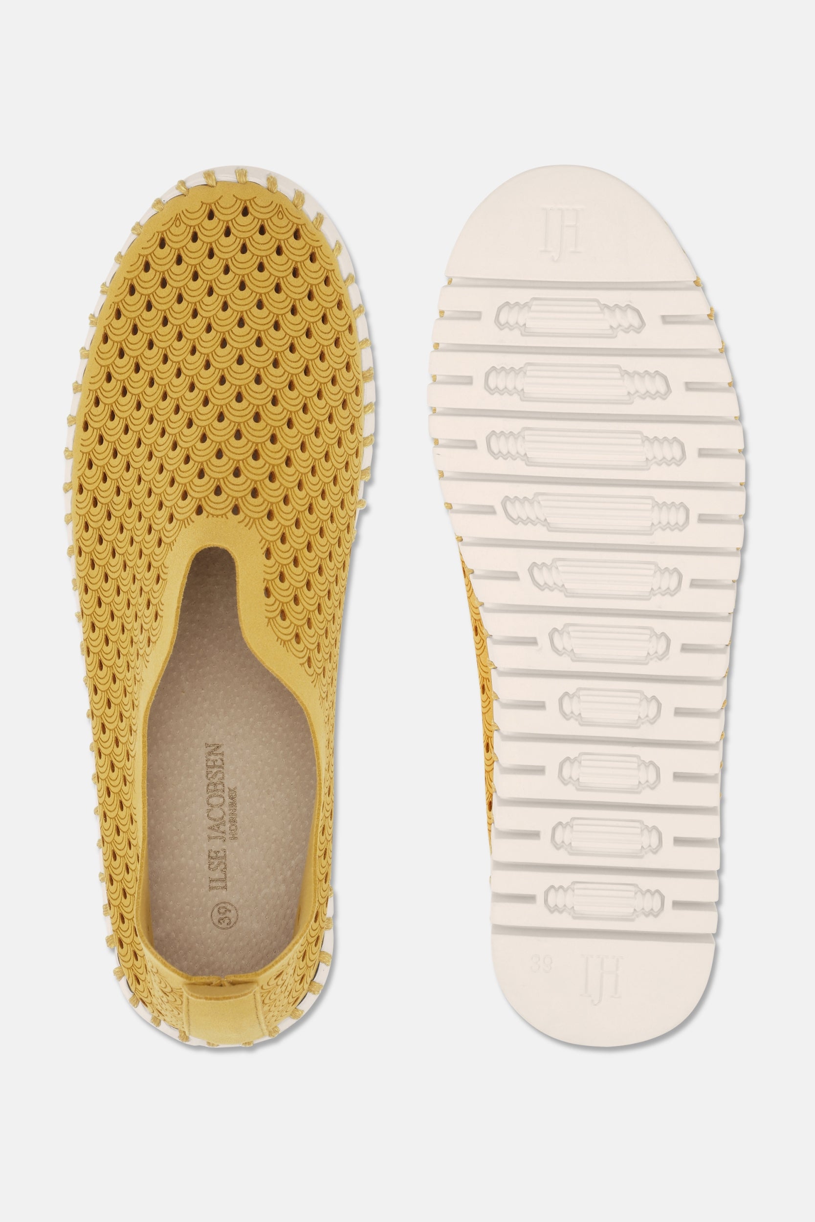 Instappers TULIP3275 beige zool - 818 Golden Rod | Golden Rod | Shoes | Ilse Jacobsen