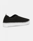 Instappers Platform TULIP3373W witte zool - 001 Black | Black | Shoes | Ilse Jacobsen