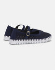 Tulip Ballerina TULIP3476 - 660100 Dark Indigo White | Dark Indigo White | Shoes | Ilse Jacobsen