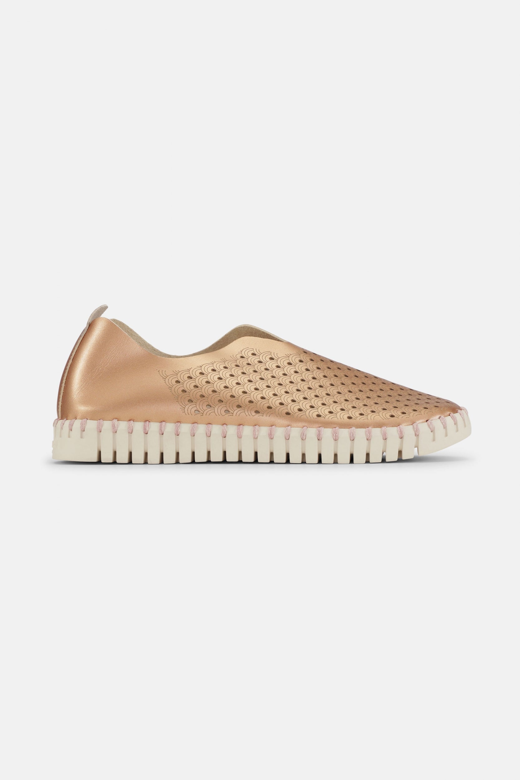 Instappers TULIP3576 beige zool - 708 Rose Gold | Rose Gold | Shoes | Ilse Jacobsen