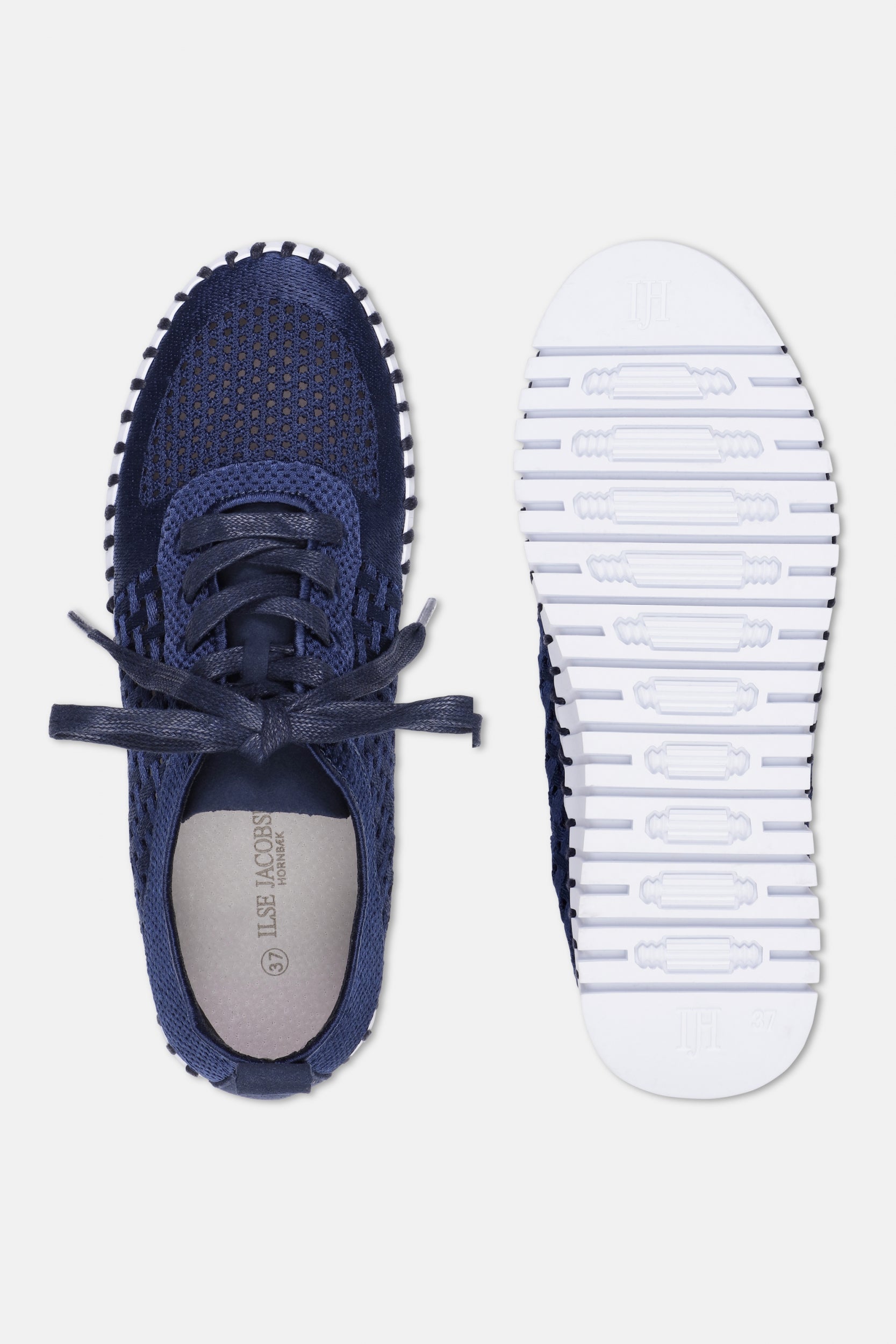 Sneakers TULIP4271 - 660100 Dark Indigo White | Dark Indigo White | Shoes | Ilse Jacobsen