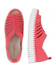 Instapsandalen TULIP9376W witte zool - 309 Viva Magenta | Viva Magenta | Shoes | Ilse Jacobsen