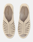 Instapsandalen TULIP9376 beige zool - 144 Kit | Kit | Shoes | Ilse Jacobsen